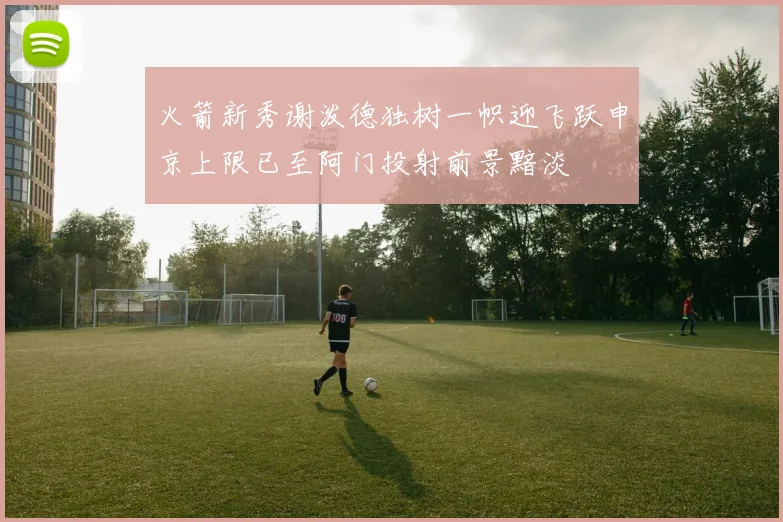 火箭新秀谢泼德独树一帜迎飞跃申京上限已至阿门投射前景黯淡